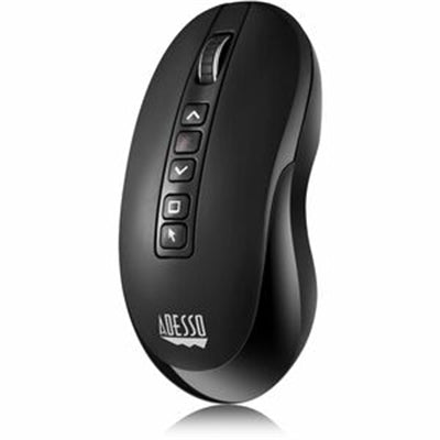 Adesso iMouse P40 Wireless Air Mouse Presenter - 100ft Range, Motion-Sensing Technology, Universal Compatibility