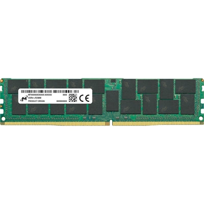 Micron 64GB DDR4 LRDIMM 2Rx4 Memory Module, 2933MHz, CL21, ECC, PC4-23466, 1.2V