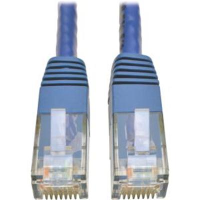 Eaton TrippLite 10 Ft Cat6 Blue Patch Cable - High-Speed 550MHz RJ45 Ethernet Cable M/M