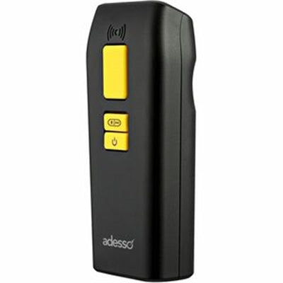 Adesso Nuscan 3500 Wireless 2D Barcode Scanner with Bluetooth & 2.4GHz Connectivity, IP67 Waterproof, Antimicrobial Design