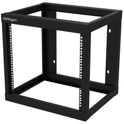 Startech.com 9U Wall Mount Rack - Open Frame Design, 175 lb Capacity, 18" Deep for Easy Access