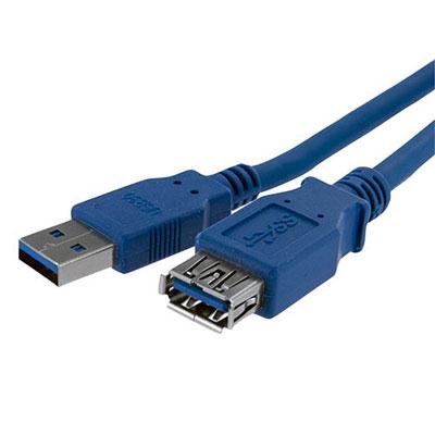 6Ft USB 3.0 Extension Cable - SuperSpeed High-Quality Connection with Durable STP Construction