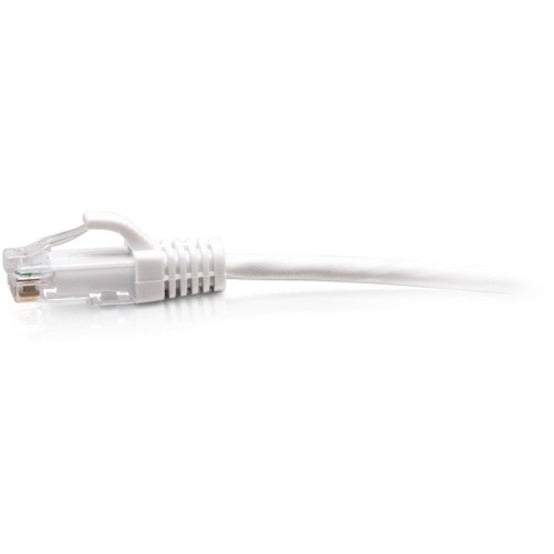 C2G 10ft Cat6a Snagless Unshielded (UTP) Slim Ethernet Patch Cable - White