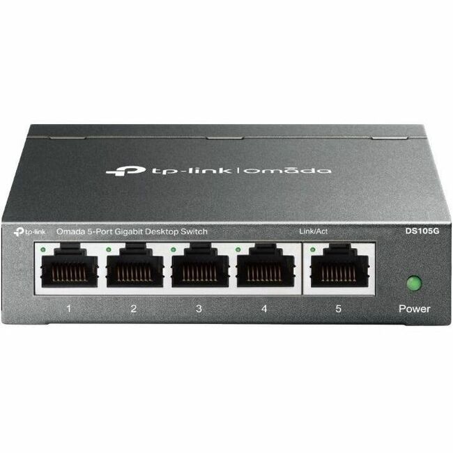 TP-Link Omada 5-Port Gigabit Ethernet Switch - Unmanaged Layer 2, Wall Mountable, Ideal for Home/Office