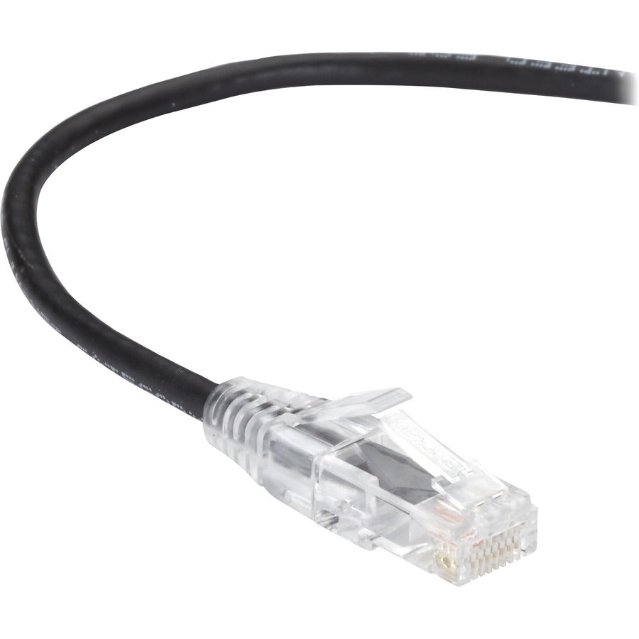 Black Box Slim-Net Cat.6 UTP 28-AWG Patch Cable - Space-Saving Design for High-Density Networking