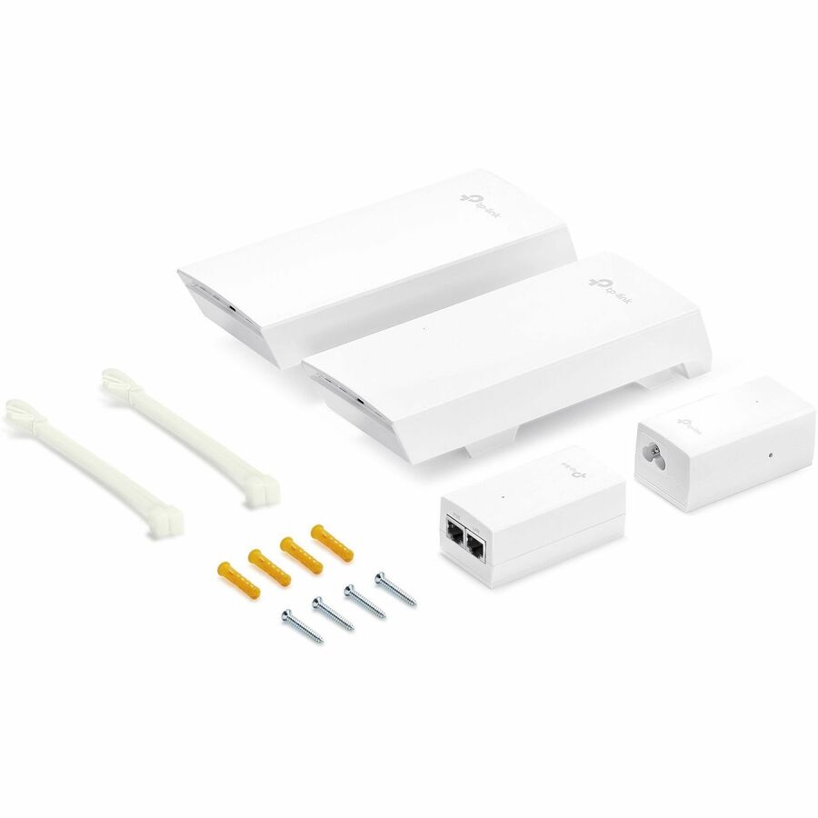 TP-Link EAP215-Bridge KIT Single Band IEEE 802.11 a/b/g/n/ac/ax/be 867 Mbit/s Wireless Bridge - Indoor/Outdoor