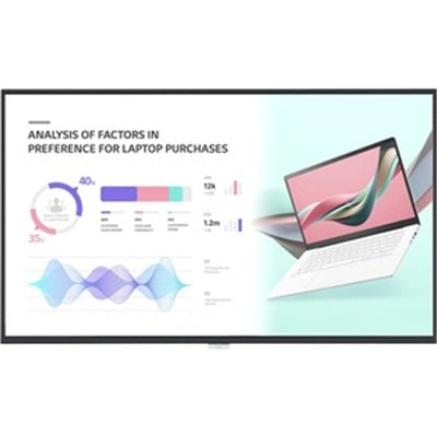 LG 65" 4K 500Nit Commercial Display - 24/7 Performance, 3-Year TAA Compliant