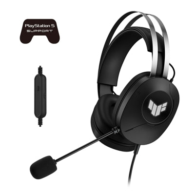 ASUS TUF H1 Gen II Gaming Headset - Virtual 7.1 Surround Sound & Instant Controls