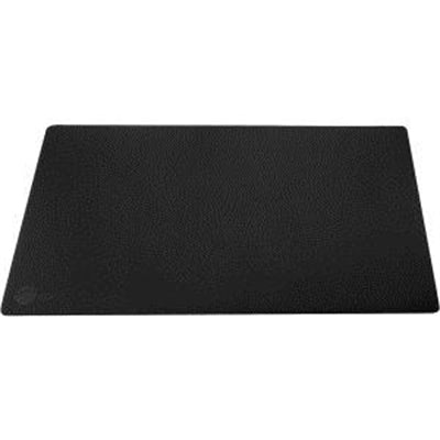 Large Black Leather Desk Mat Protector - Smooth Surface for Comfort While Typing and Mousing