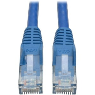 4Ft Blue Cat6 Gigabit Snagless Molded Ethernet Cable with RJ45 Connectors, 550MHz Performance