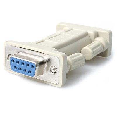 Startech DB9 Female Null Modem Adapter - Convert Straight Through Cables Efficiently