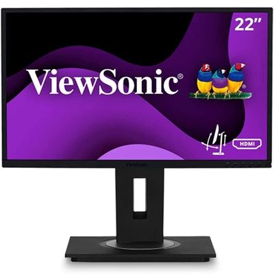 22-Inch ViewSonic SuperClear IPS Full HD Monitor - Ergonomic Design for Enhanced Viewing Experience