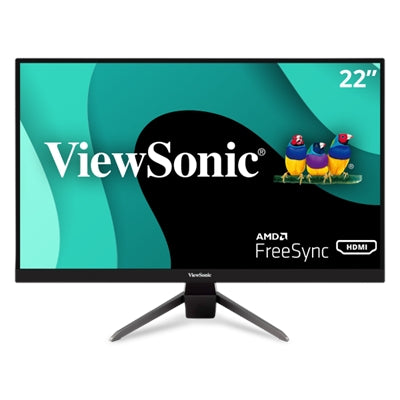 Viewsonic 22" 1080p FreeSync Monitor - 75Hz Refresh Rate, 1ms Response Time, HDMI, DP, VGA