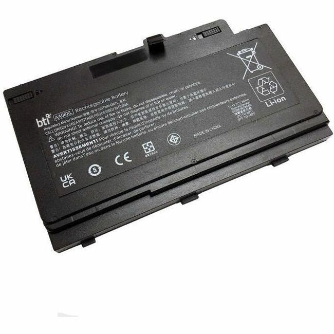 BTI 11.4V 96WH 6-Cell Li-Ion Battery for HP ZBook 17 G3/G4 - OEM Replacement Compatible