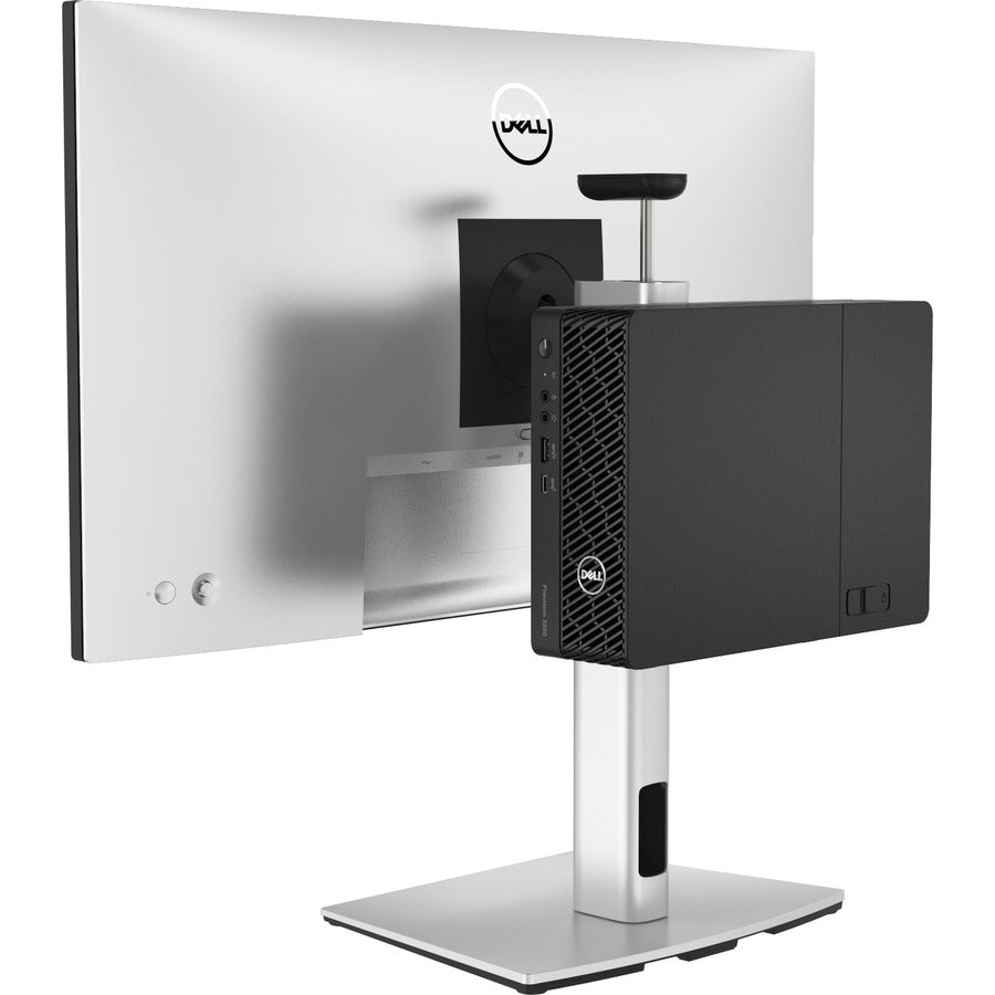 Dell AIO Compact Stand CFS25 for 19"-27" Screens - 12.80 lb Load Capacity, Sleek Silver Finish