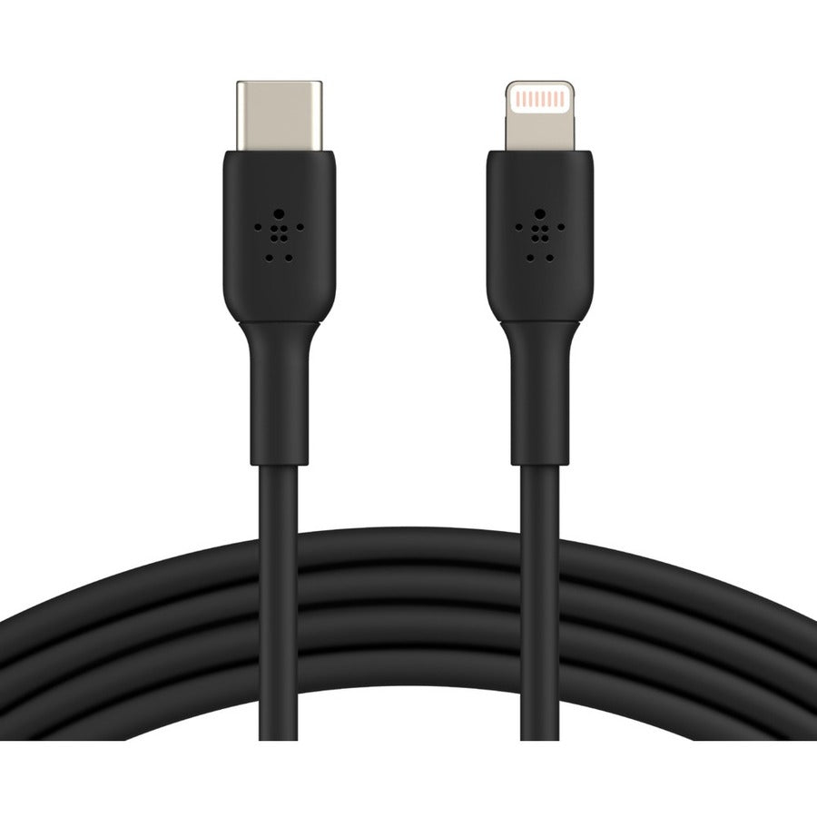 Belkin BoostCharge USB-C to Lightning Cable (1 meter / 3.3 foot, Black)