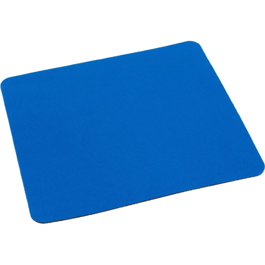 Allsop Blue Basic Mouse Pad - Non-Skid Back, Cloth Surface, Ideal for All Mouse Types