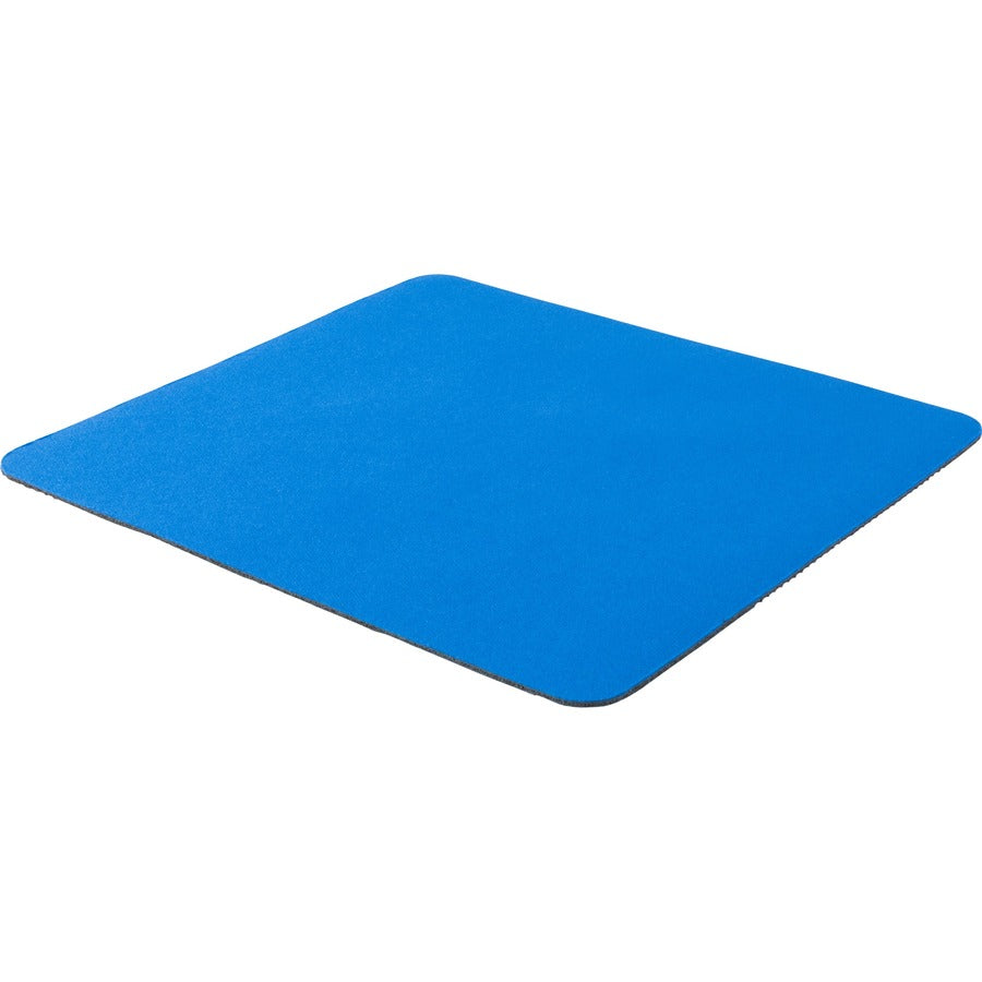 Allsop Blue Basic Mouse Pad - Non-Skid Back, Cloth Surface, Ideal for All Mouse Types
