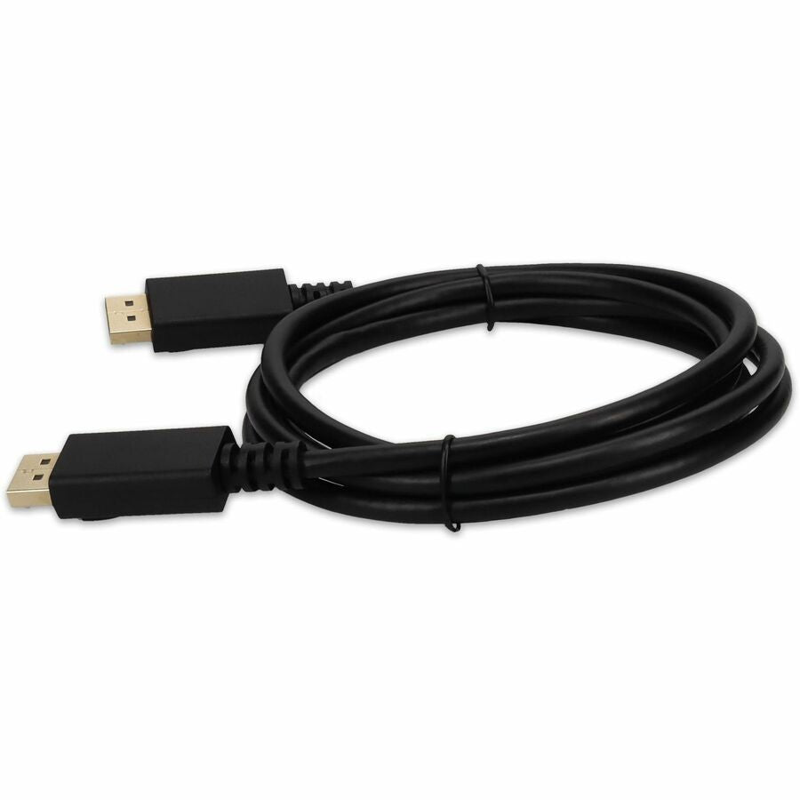 6Ft DisplayPort 1.4 Cable – Male to Male, 4096x2160 Resolution, High-Quality Audio/Video Connectivity