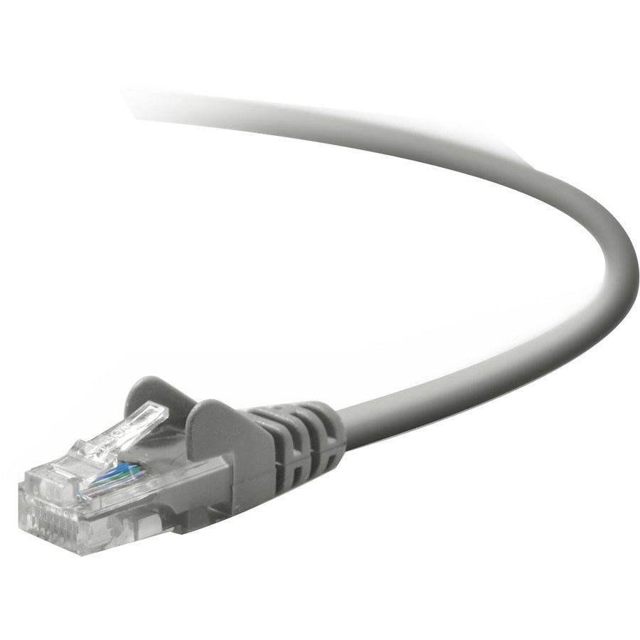Belkin CAT5e Snagless Ethernet Patch Cable - 1000 Mbps, UTP Stranded Copper, RJ45 Gold-Plated Connectors