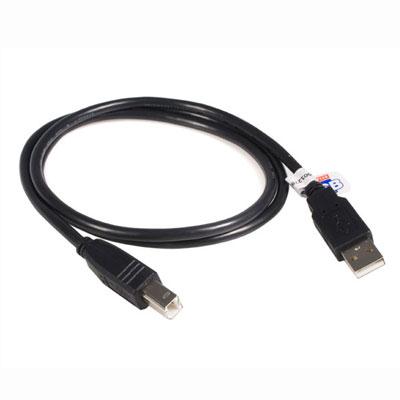 3' USB 2.0 A to B Cable - High Quality Male Connector for Reliable Peripheral Connections