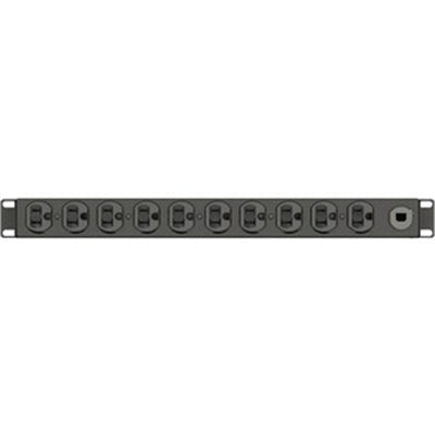 Vertiv Geist 15A 120V Basic Horizontal Rack PDU with 10 NEMA 5-15R Outlets