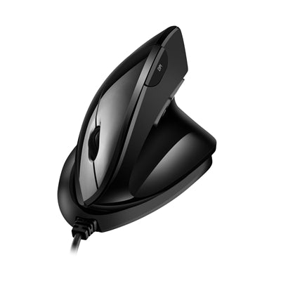 Adesso iMouse V3 USB Adjustable Vertical Mouse - Ergonomic Design for Comfort with Variable DPI Switch