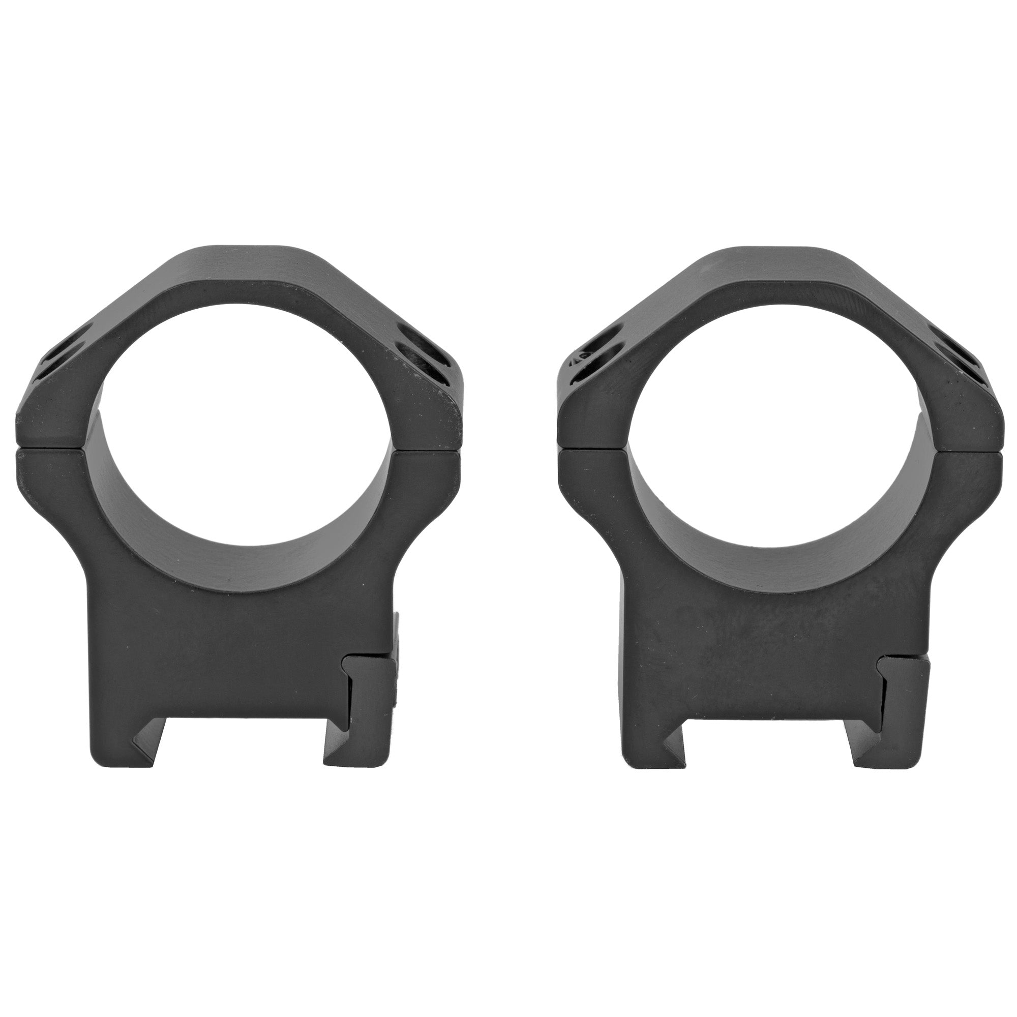 Warne Maxima HZ 30mm High Matte Scope Rings - CNC Machined Steel, Recoil Key, Precision Fit