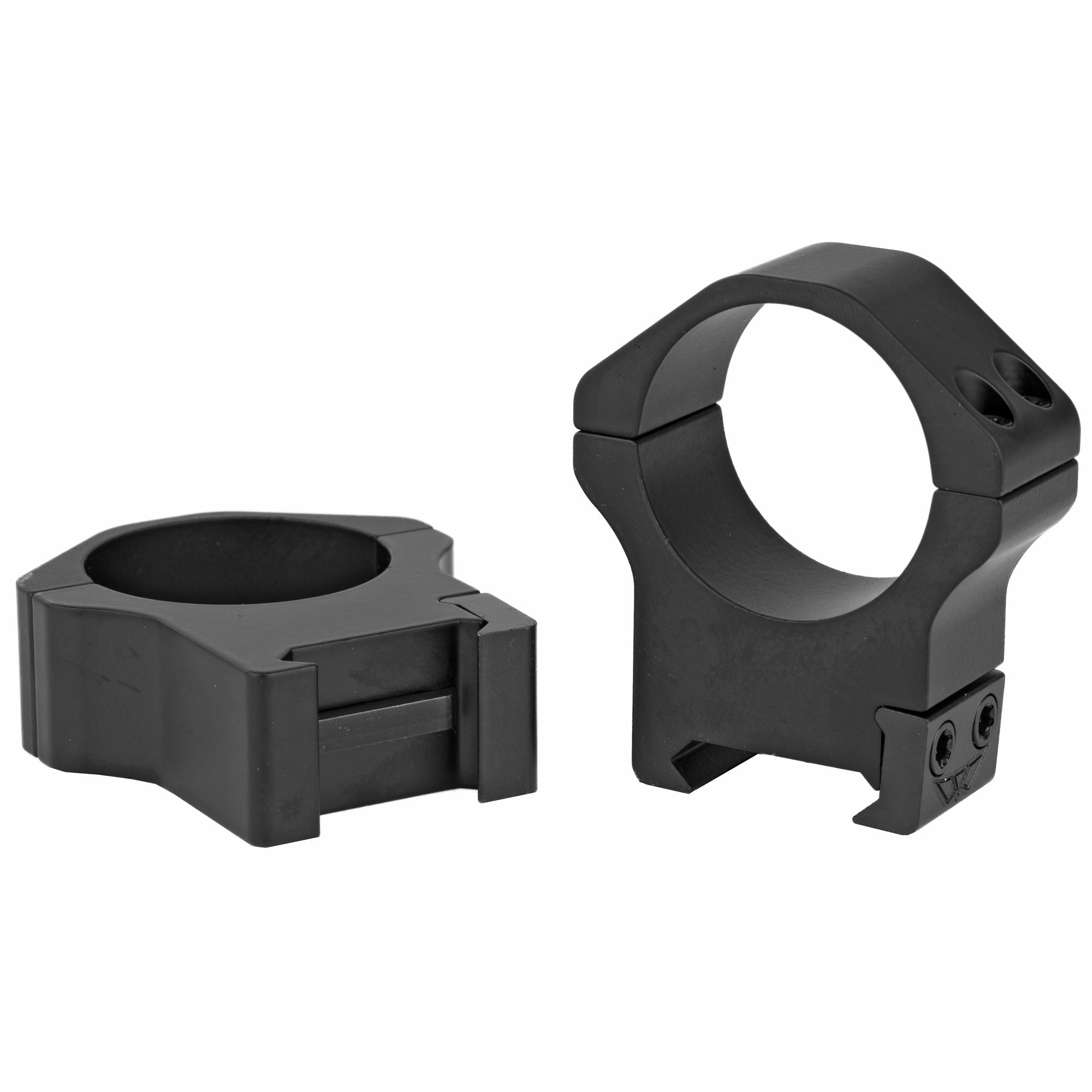 Warne Maxima HZ 30mm High Matte Scope Rings - CNC Machined Steel, Recoil Key, Precision Fit
