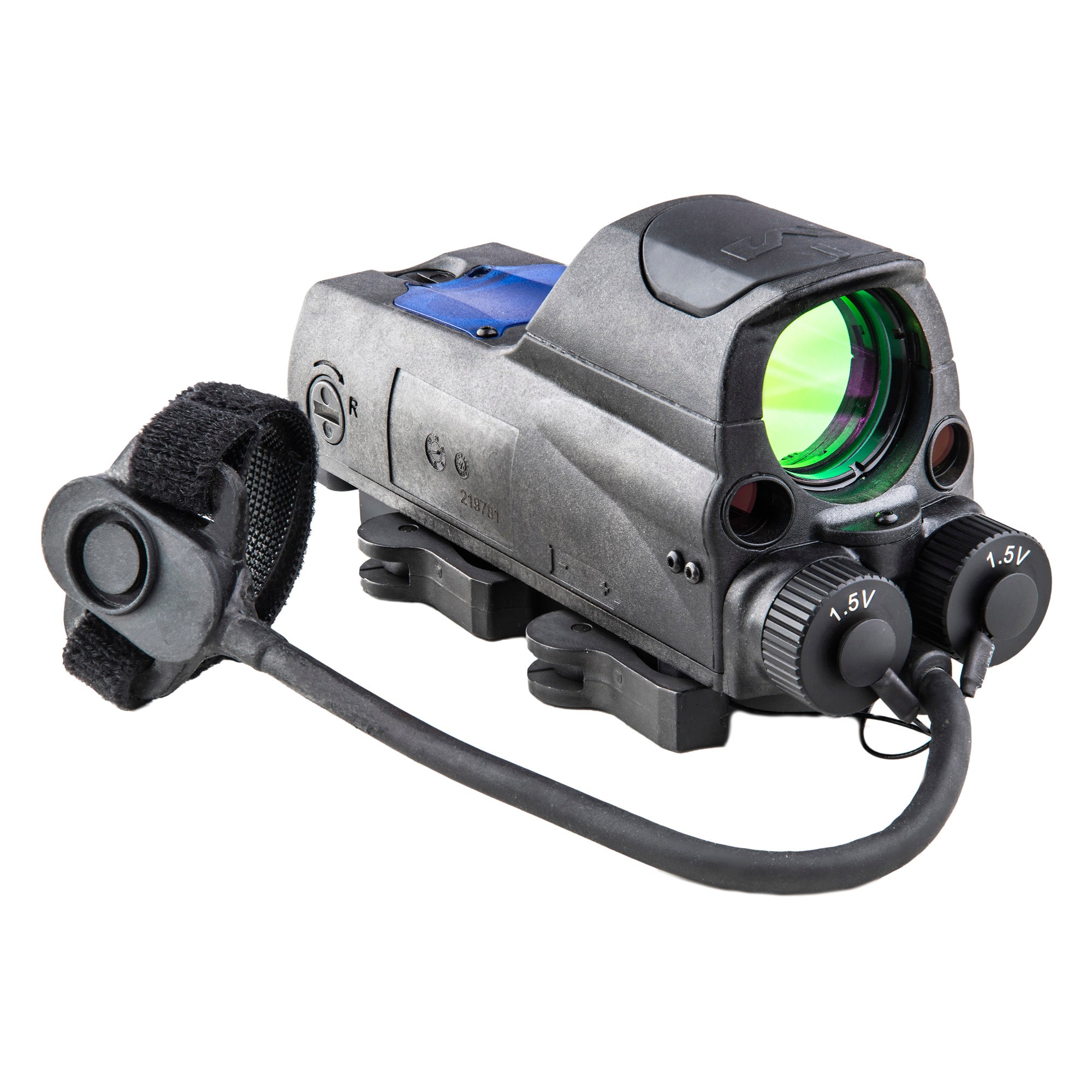 Meprolight MOR Multi-Purpose Reflex Sight with 4.3MOA Green Dot, Visible & IR Laser, Night Vision Compatible