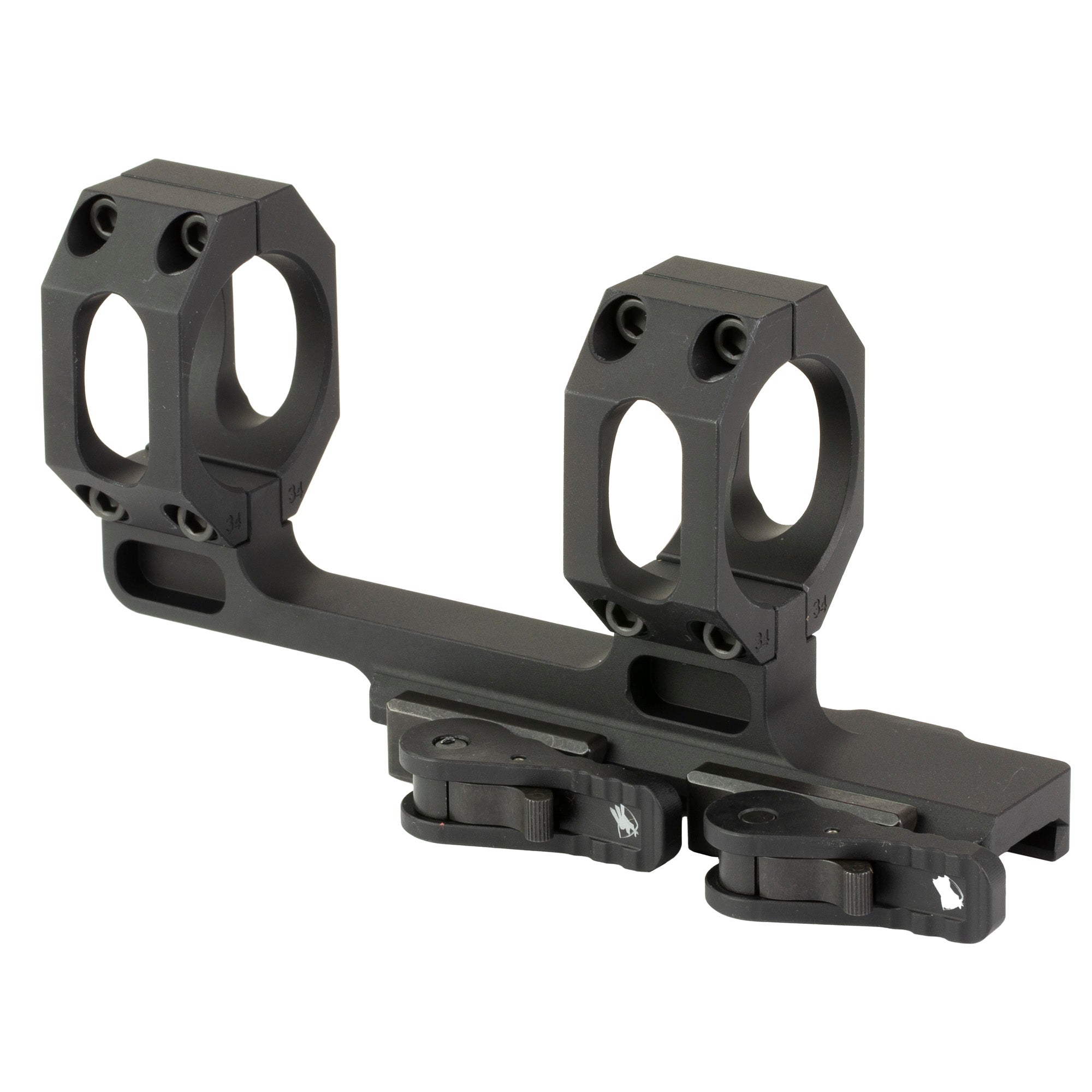 American Defense Mfg. AD-RECON-M 34mm Scope Mount - Mid-Height, 1.70" Centerline with QD Lever