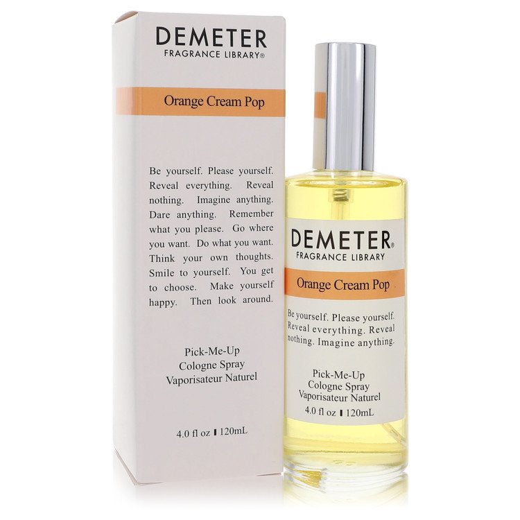 Demeter Orange Cream Pop Cologne Spray 4 Oz - Sweet Vanilla & Orange Fragrance for Women