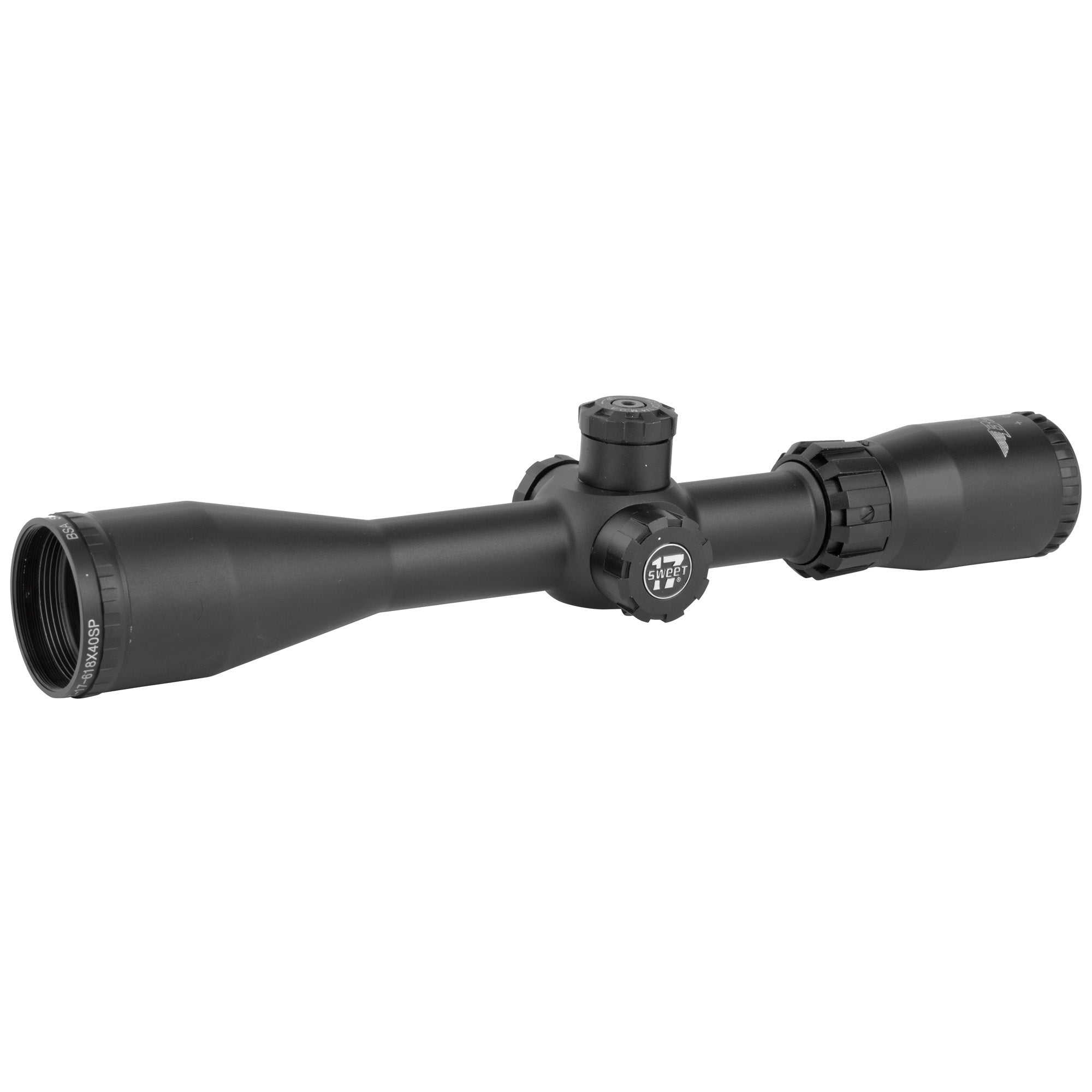 BSA Sweet 17 6-18X40 Scope for 17 Caliber with Adjustable Parallax & .17 HMR Turret