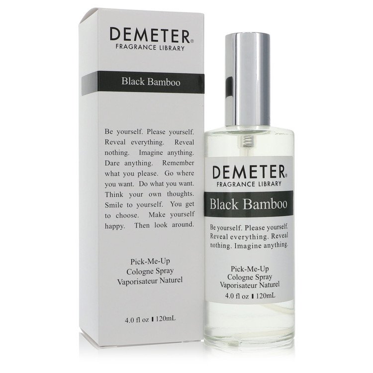 Demeter Black Bamboo Cologne Spray 4 Oz - Unisex Herbal Fragrance with Ginger Notes