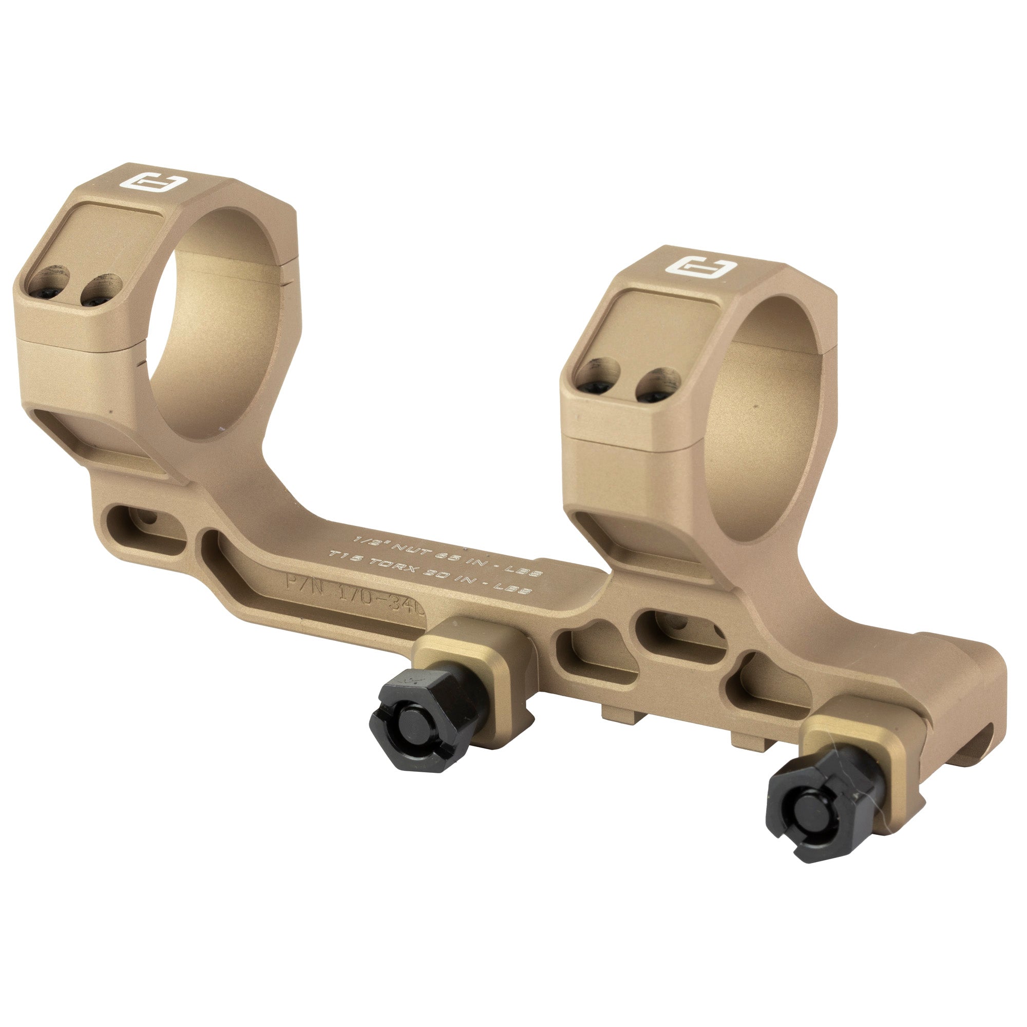 BADGER COM MOUNT 34MM 1.70" TAN