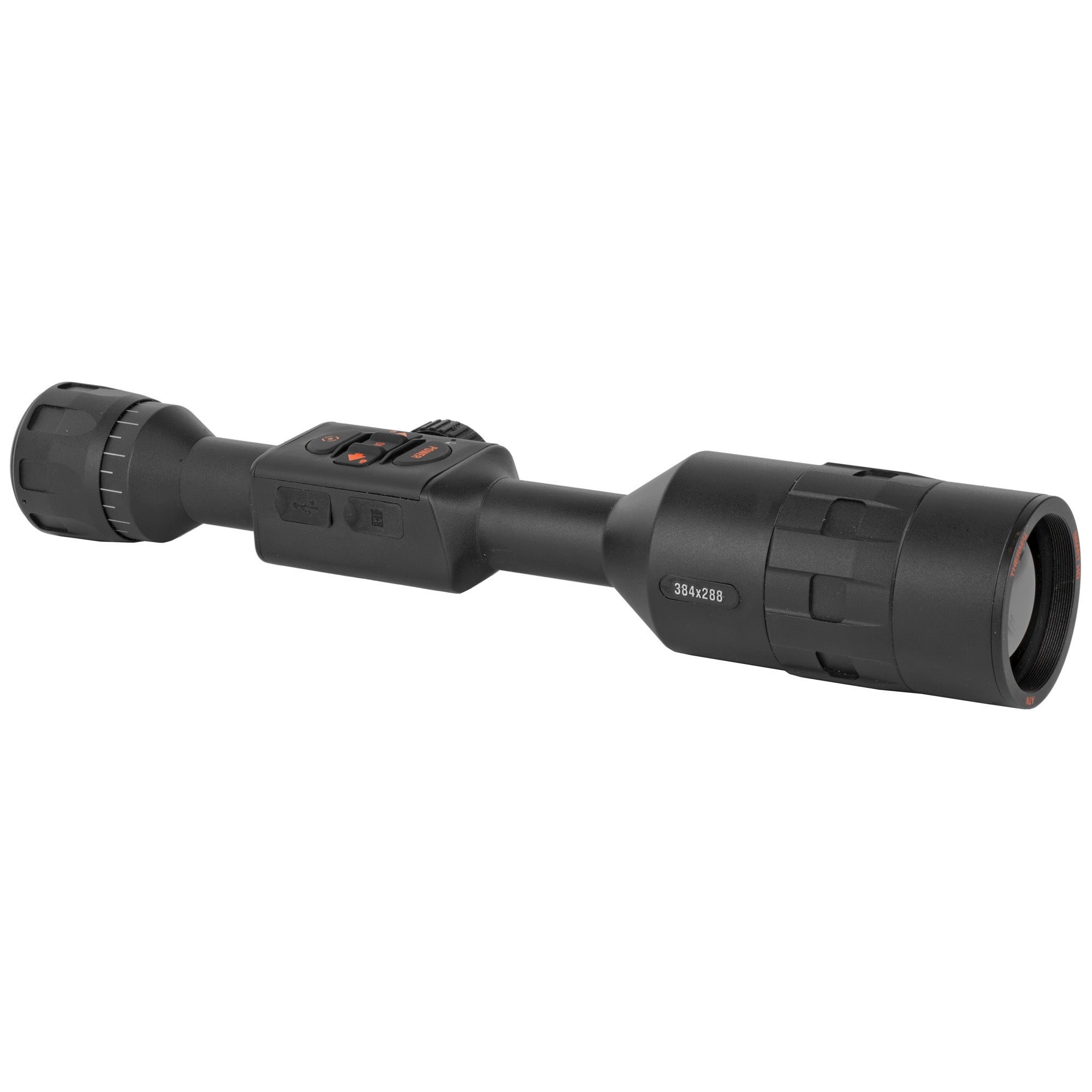 ATN ThOR 4 7-28x Thermal Rifle Scope - 384x288 Resolution, Smart Range Finder & WiFi Recording