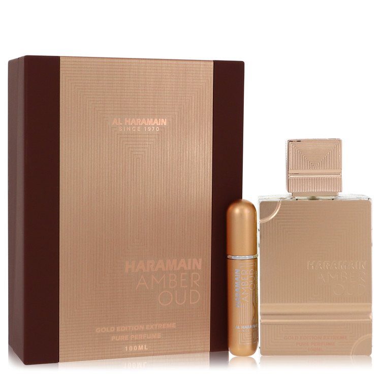 Al Haramain Gift Set 3.4 oz 3.4 Pure Perfume Spray + 0.34 oz Refillable Spray    for Women