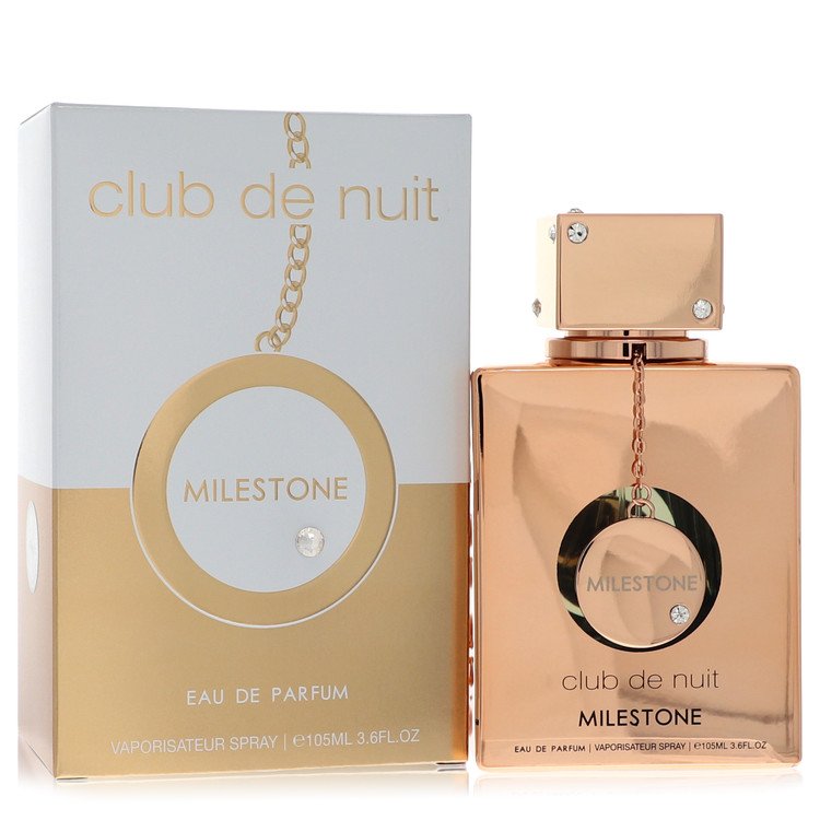 Armaf Club De Nuit Milestone Eau De Parfum Spray 3.6 Oz - Fruity Aquatic Scent for Men & Women