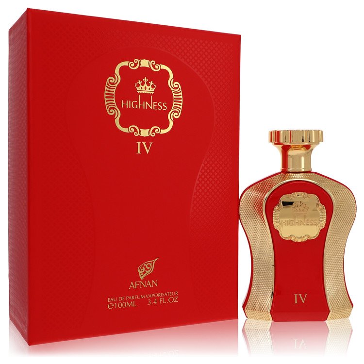 Afnan Her Highness Red Eau De Parfum Spray 3.4 Oz for Women – Peach, Passionfruit & Floral Notes