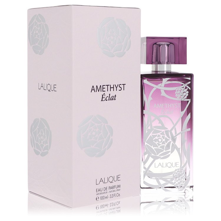 Lalique Eau De Parfum Spray 3.4 Oz for Women - Fruity Floral Fragrance Inspired by Amethyst