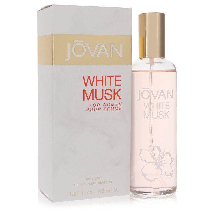 Jovan Eau De Cologne Spray 3.2 Oz for Women - Warm Flowery Musky Scent, Perfect for Day & Night