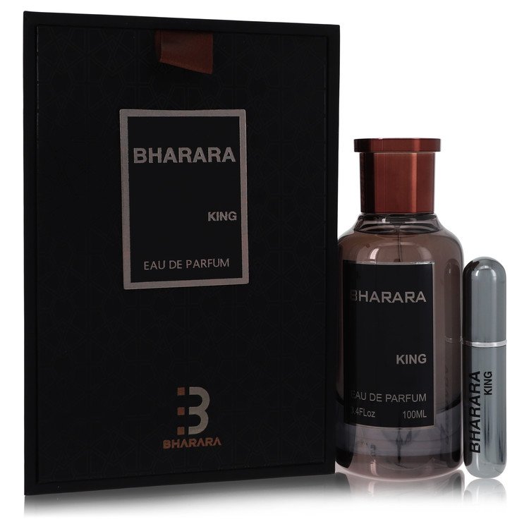 Bharara Beauty Eau De Parfum Spray + Refillable Travel Spray 3.4 oz for Men