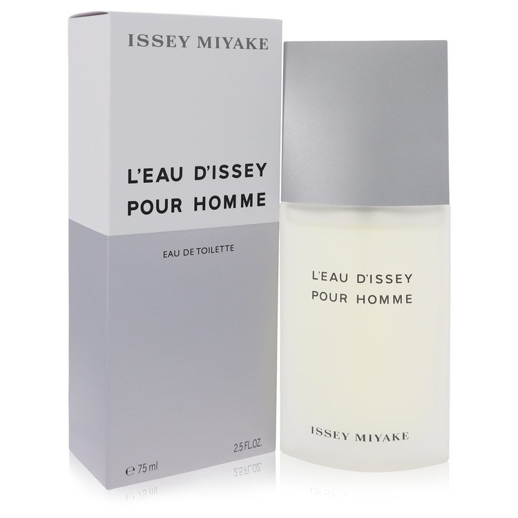 Issey Miyake L'Eau D'Issey Eau De Toilette Spray 2.5 Oz - Aquatic Citrus & Spice Fragrance for Men