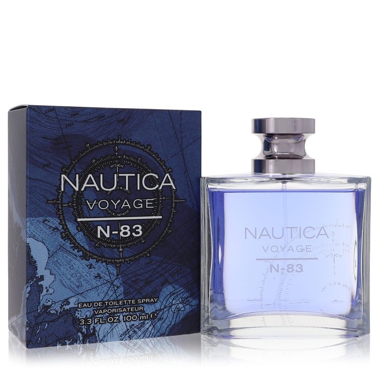 Nautica Voyage N-83 Eau De Toilette Spray 3.4 Oz - Invigorating Oceanic Fragrance for Men