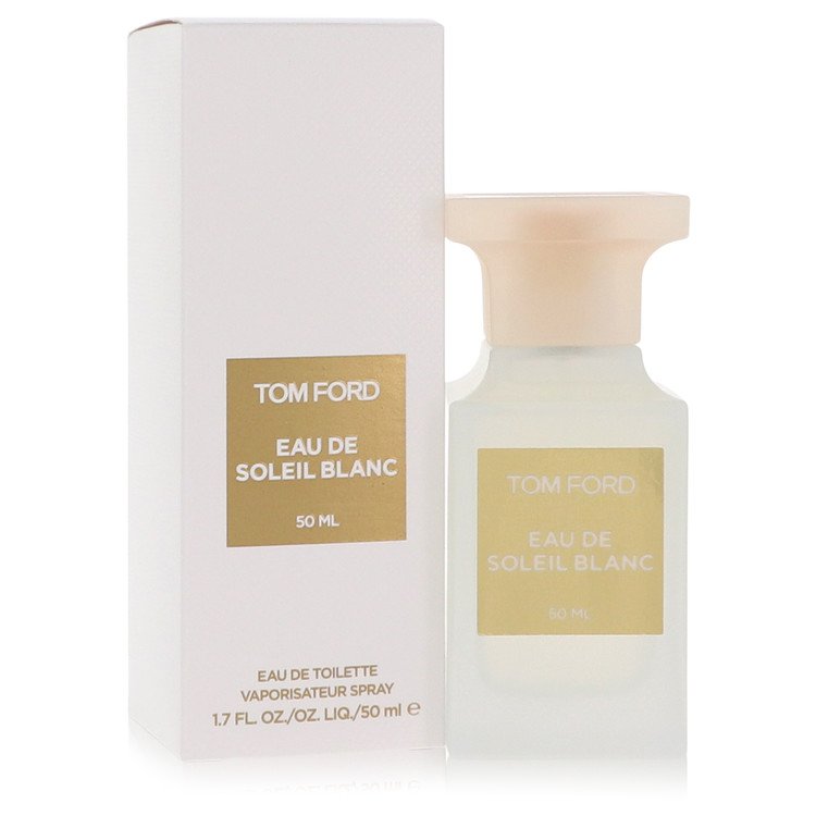 Tom Ford Eau De Soleil Blanc Eau De Toilette Spray 1.7 Oz - Luminous Floral Scent with Coconut & Amber