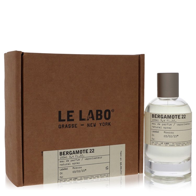 Le Labo Bergamote 22 Eau De Parfum Spray 3.4 Oz - Unisex Citrus & Balsamic Fragrance