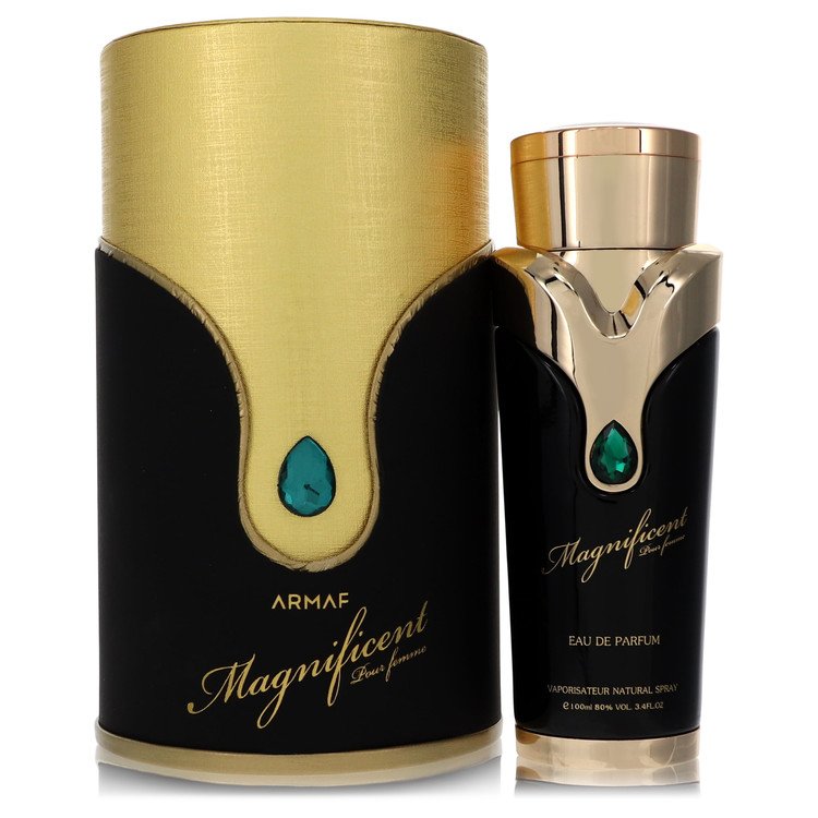 Armaf Magnificent Eau De Parfum Spray 3.4 Oz for Women - Fruity Black Currant & Raspberry Notes