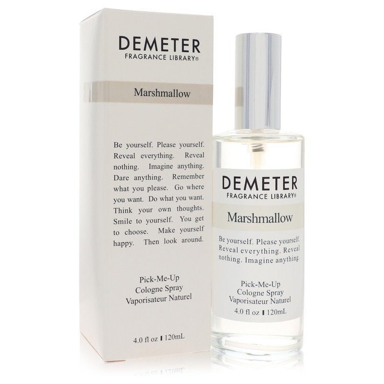 Demeter Marshmallow Cologne Spray 4 Oz - Sweet Delights Collection for Women, Light & Airy Vanilla Aroma