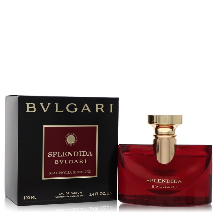 Bvlgari Splendida Magnolia Sensuel Eau De Parfum Spray 3.4 Oz for Women - Rich Floral Fragrance