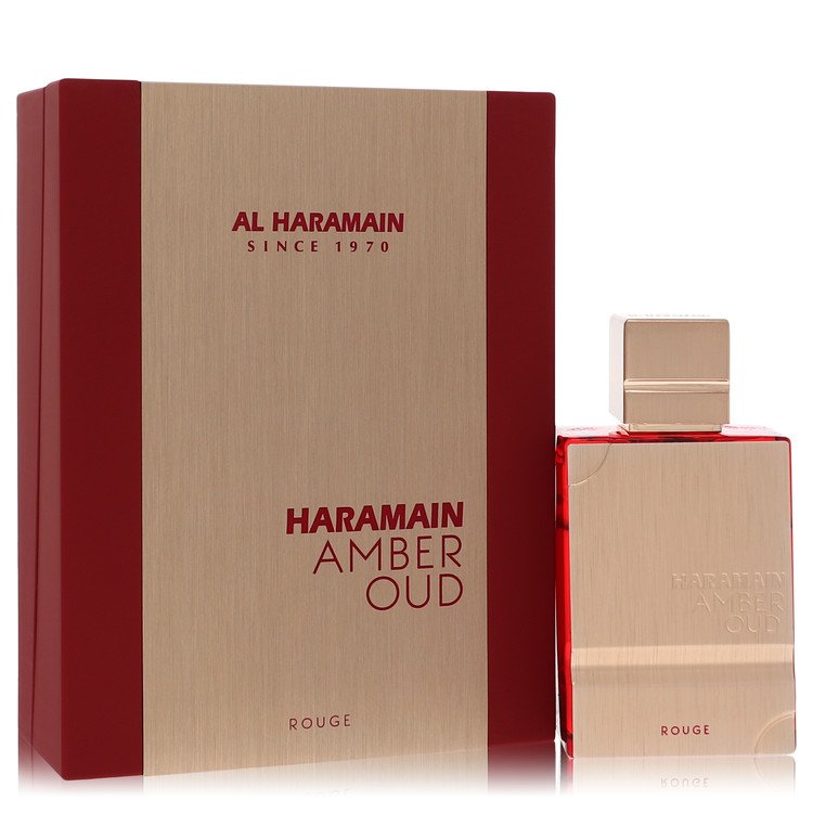 Al Haramain Amber Oud Rouge Eau De Parfum 2 Oz - Sophisticated Men’s Fragrance with Woody Notes